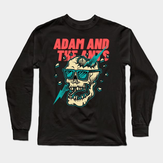 adam and the ants Long Sleeve T-Shirt by Maria crew